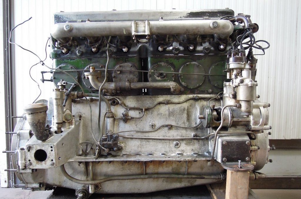 1932 Rolls Royce Phantom 2 engine